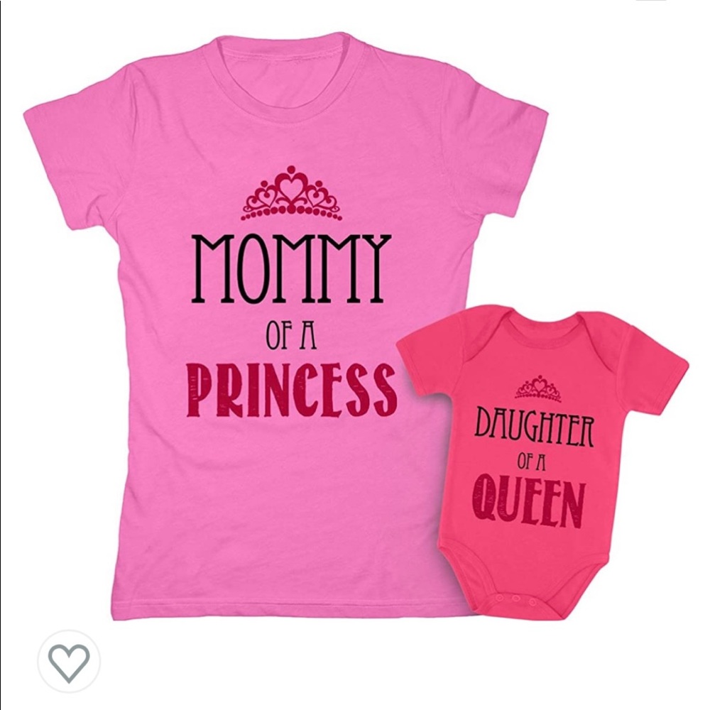 Matching Shirt For Women and Newborn